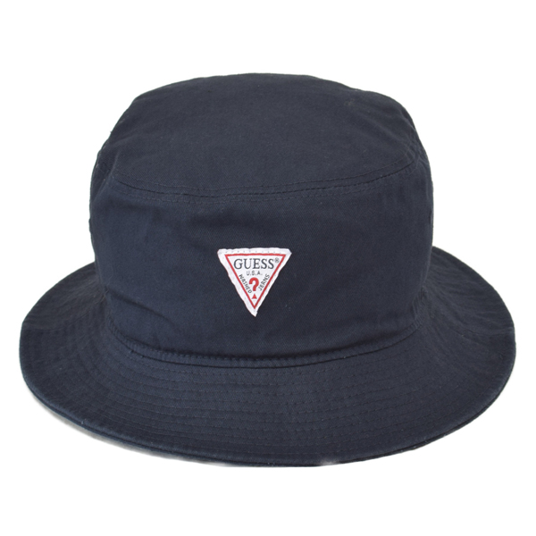 GUESS ゲス バケットハット ブラック ロゴプレート レディース 68259451b_b_02_500.jpg