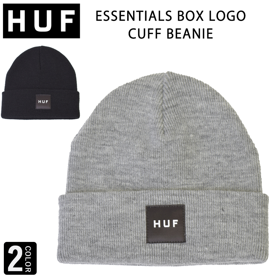 HUF（ハフ） ボックス ロゴ ニット帽 ビーニー ニットキャップ