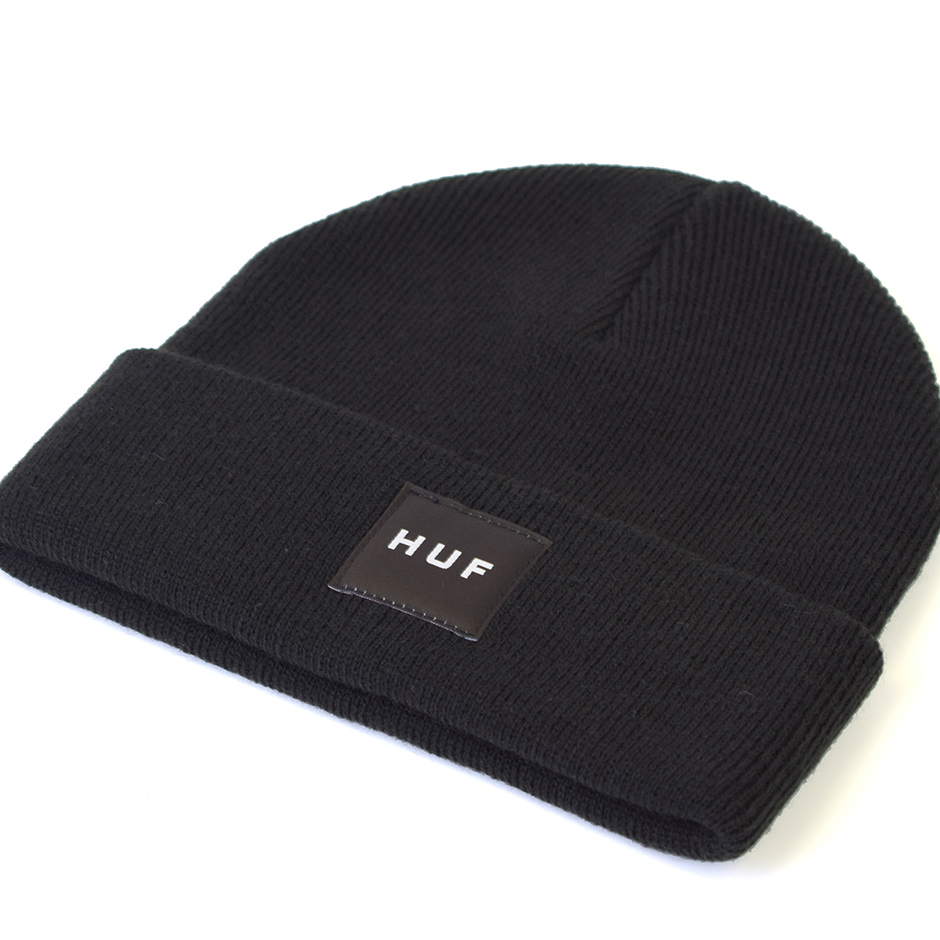 HUF（ハフ） ボックス ロゴ ニット帽 ビーニー ニットキャップ