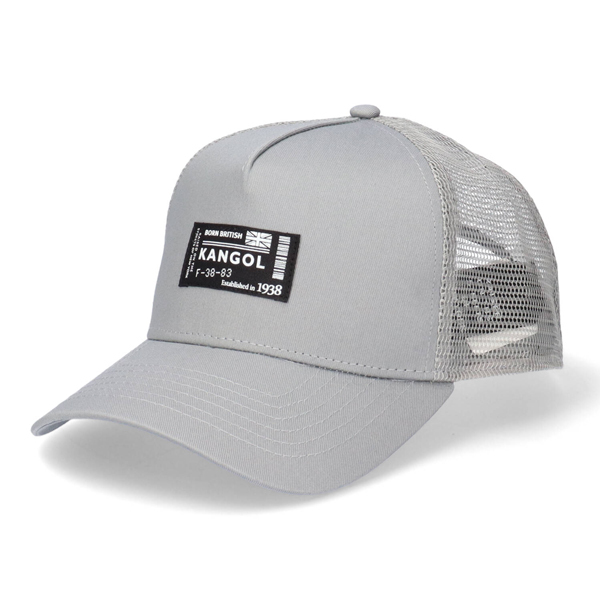 カンゴール KANGOL ラベル トラッカー メッシュキャップ LABEL TRUCKER MESH...