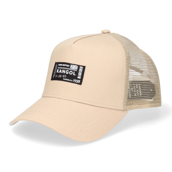 カンゴール KANGOL ラベル トラッカー メッシュキャップ LABEL TRUCKER MESH...