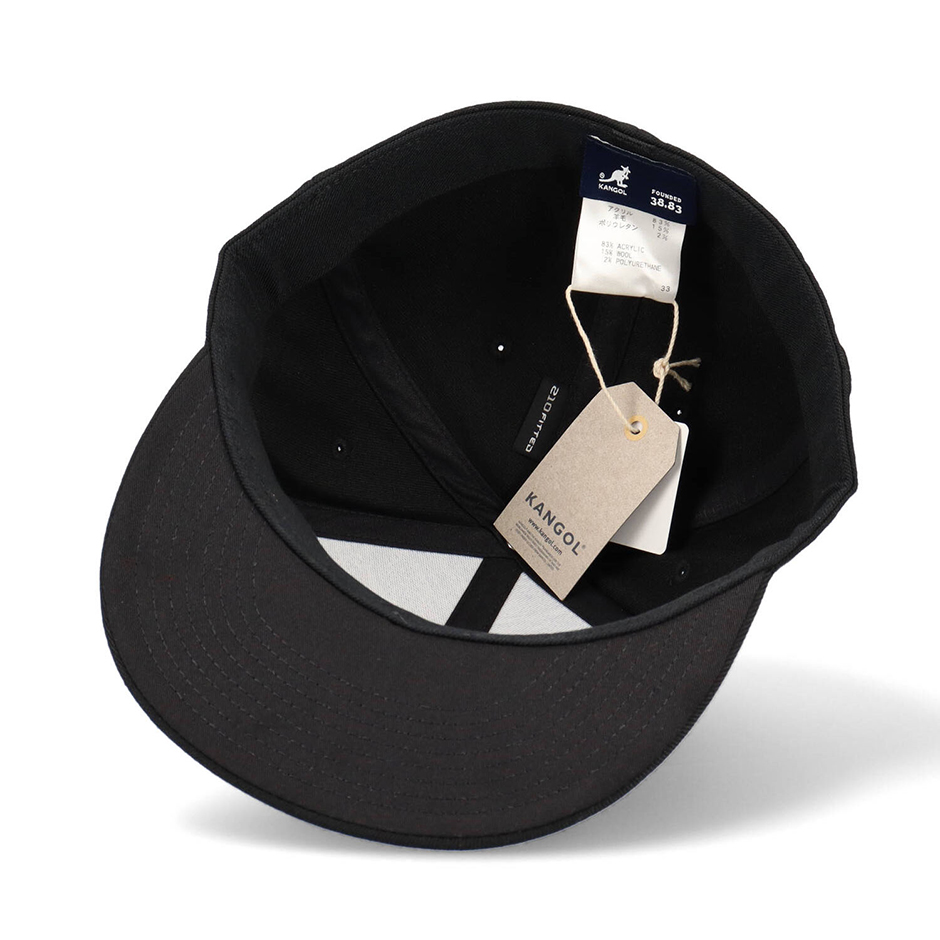 KANGOL 8ボールデザイン ブラックキャップ L/XL　80周年　限定 KANGOL 8ボールデザイン ブラックキャップ L/XL 80周年 限定