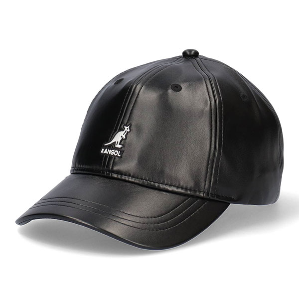 KANGOL カンゴール フェイクレザー ベースボール キャップ 帽子