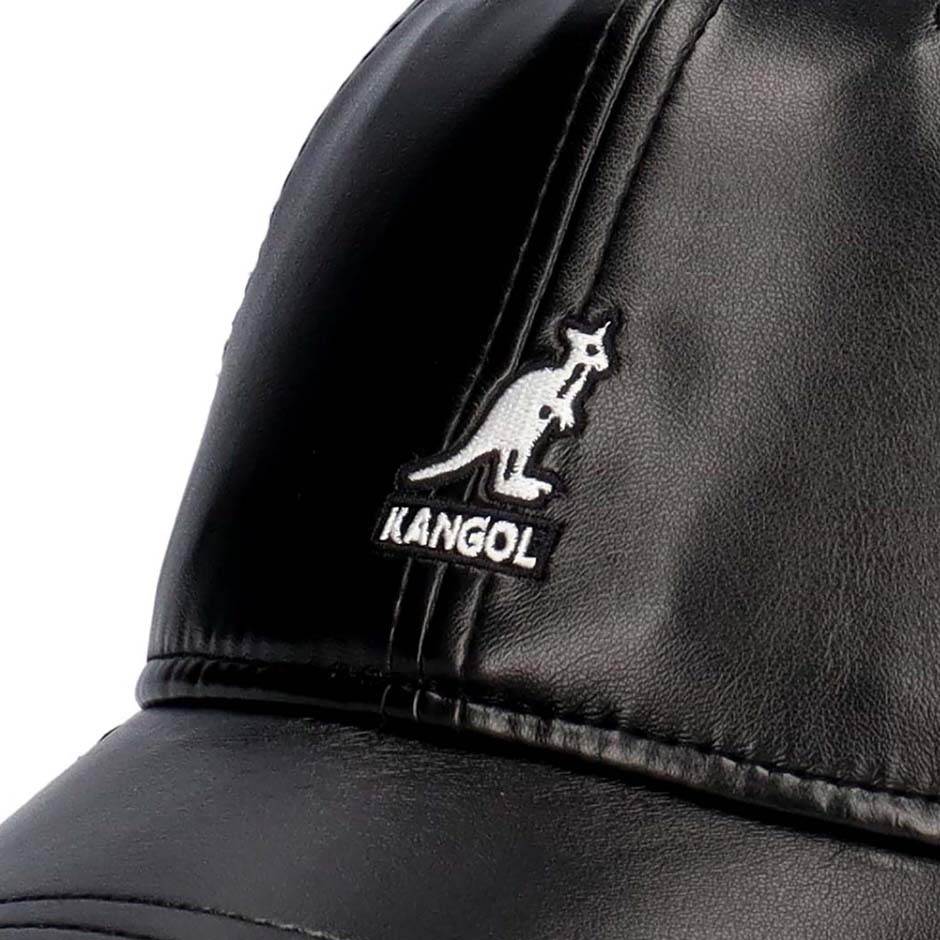 KANGOL（カンゴール） フェイクレザー ベースボール キャップ 帽子 合