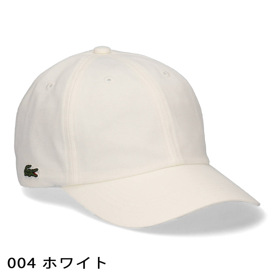 LACOSTE ラコステ サイドロゴ キャップ 帽子 日本製 シンプル 大人 日焼け対策 メンズ レディース ブランド ロゴ  L1278｜inreason｜07
