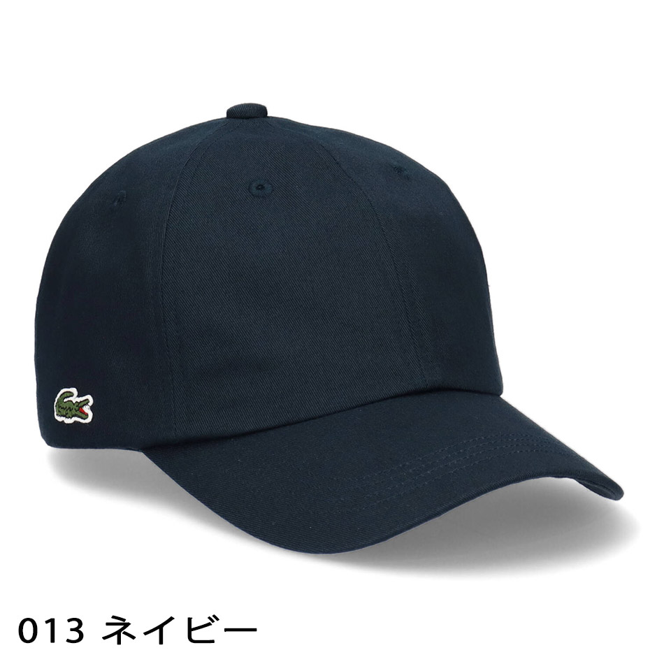 LACOSTE ラコステ サイドロゴ キャップ 帽子 日本製 シンプル 大人 日焼け対策 メンズ レディース ブランド ロゴ  L1278｜inreason｜13