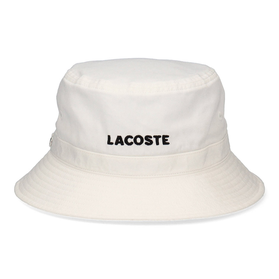 ラコステ シンプル ロゴ バケットハット LACOSTE バケハ ハット 帽子 ワンポイント ベーシック ブランド lacoste ブランドハット ユニセックス 58cm｜inreason｜07