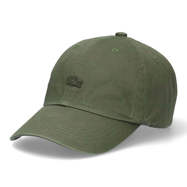 LACOSTE ラコステ ウォッシュ加工 キャップ 帽子 サイズ調節