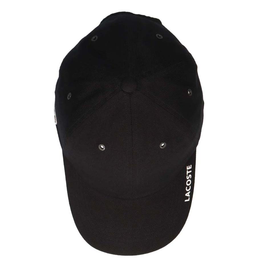 NEW ERA（ニューエラ） ラコステ ブリムプリント ブラック キャップ