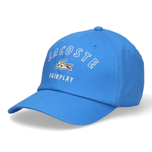 LACOSTE（ラコステ） フェアプレー キャップ 帽子 ブルー サイズ調節