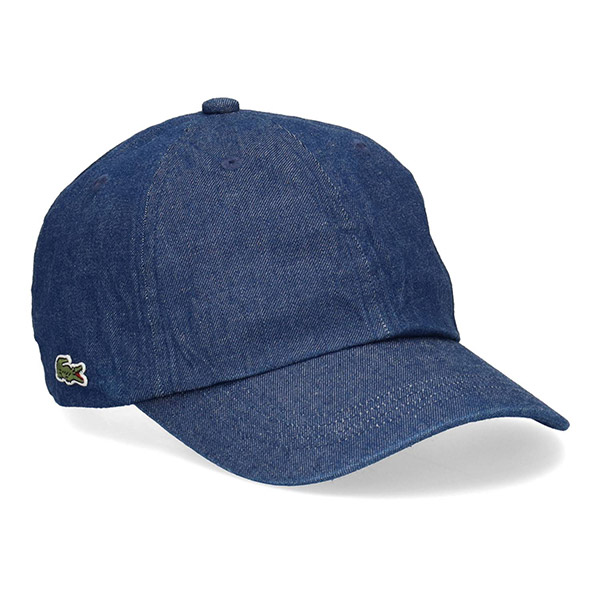 LACOSTE（ラコステ） ロゴ デニム キャップ 帽子 日本製 シンプル 大人