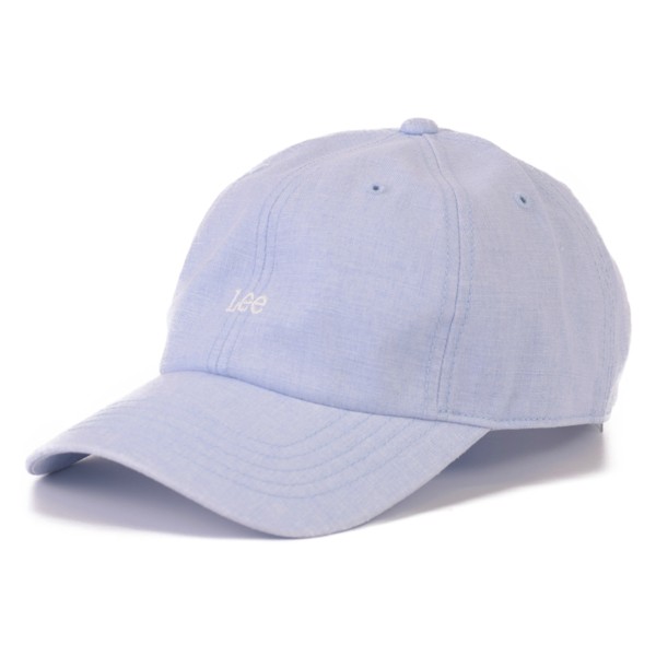リー LEE 麻コットン ローキャップ 帽子 ロゴ キャップ メンズ