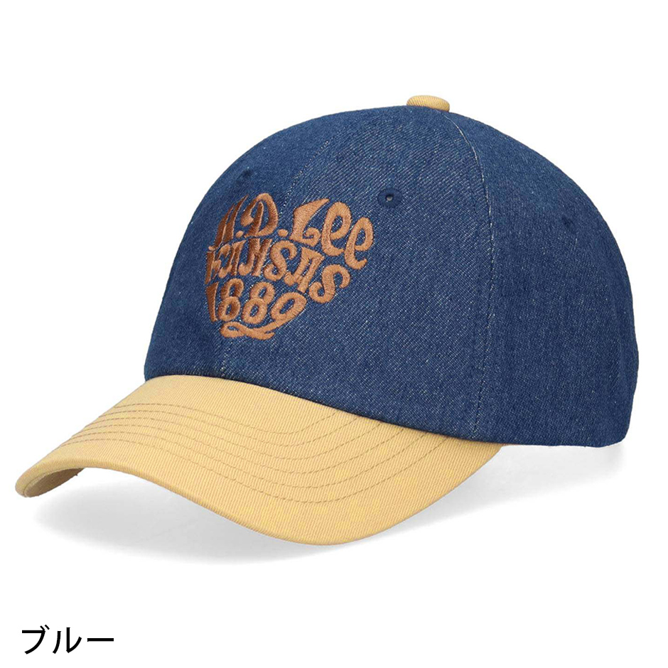 Lee（リー） ハート ロゴ キャップ 帽子 ハート柄 ロゴキャップ