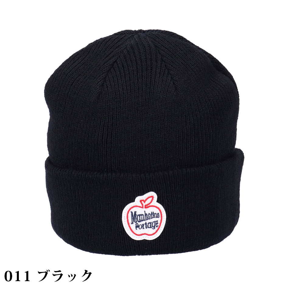 Manhattan Portage（マンハッタンポーテージ） アップルロゴ ニット帽