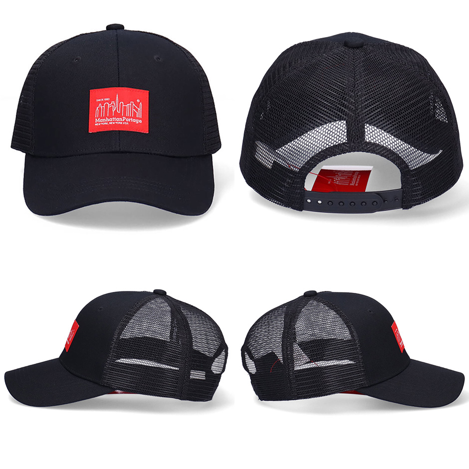 マンハッタンポーテージ ベーシック ボックスロゴ メッシュキャップ 帽子 Manhattan Portage サイズ調節可能 キャップ ベーシックキャップ ブランド ロゴ | Manhattan Portage | 07