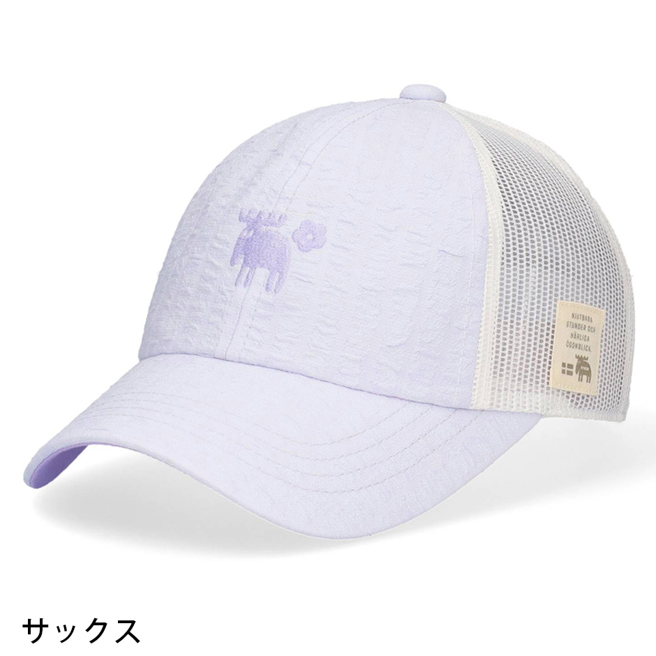 moz（モズ） キッズ シャーリング メッシュ キャップ 帽子 ブランド