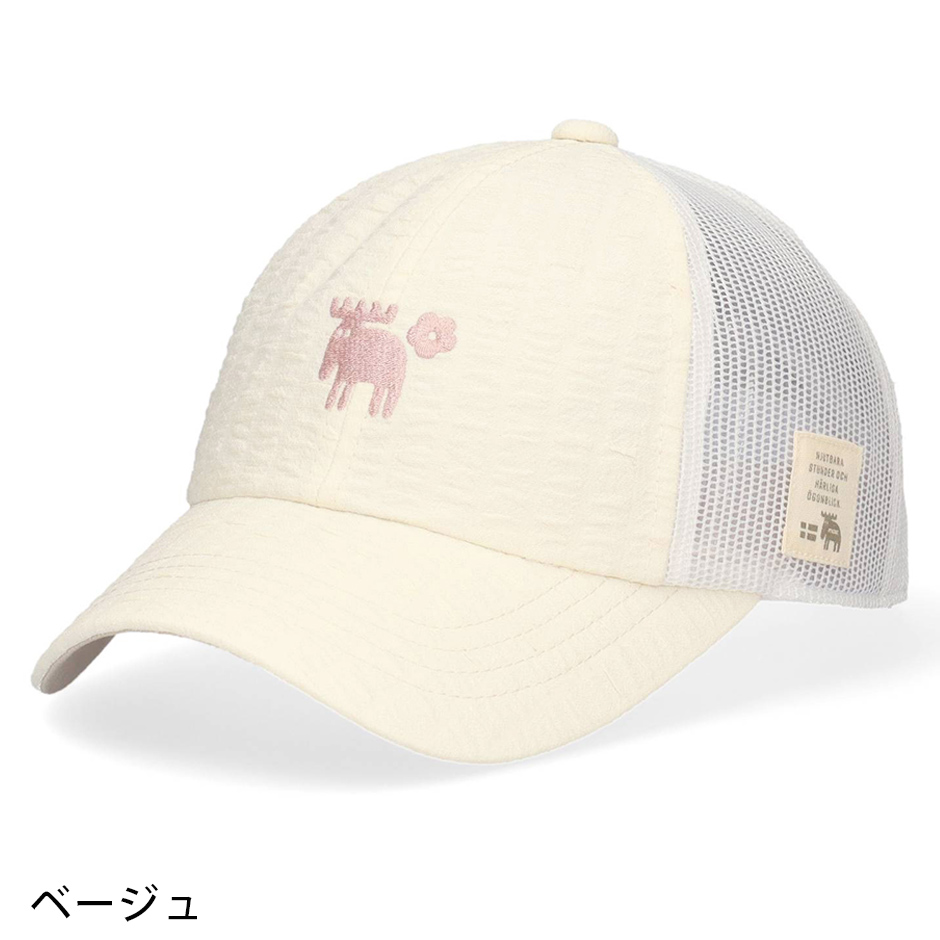 moz（モズ） キッズ シャーリング メッシュ キャップ 帽子 ブランド