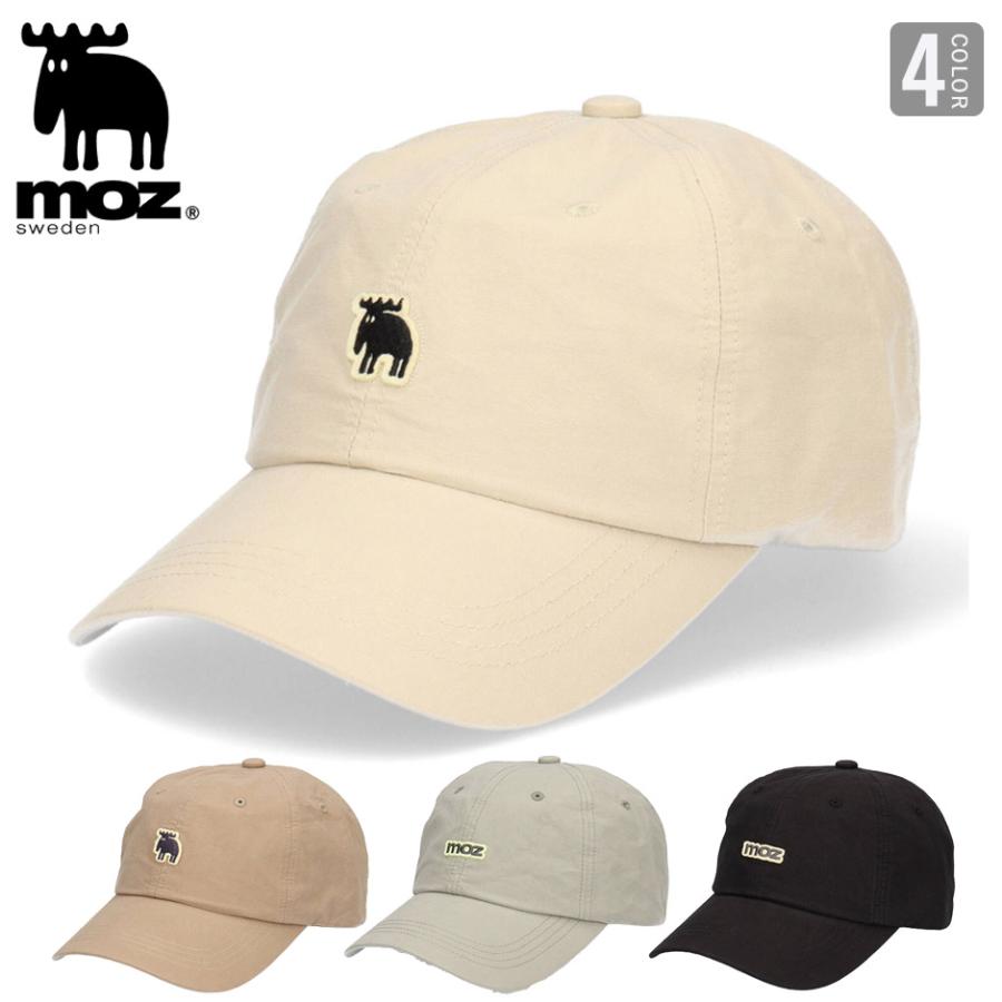 モズ moz ツイル キャップ ロゴキャップ ロゴ 帽子 ローキャップ ブランド MOZ サイズ調節可能 ユニセックス TWILL CAP 161-0062