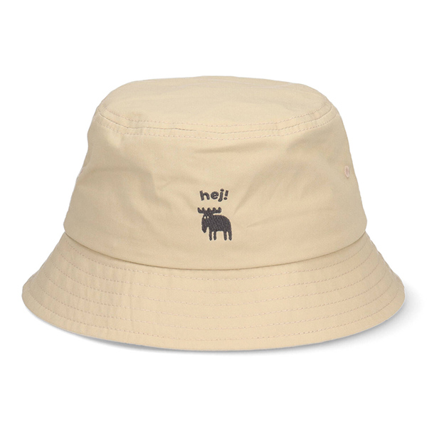 モズ moz ツイル バケットハット バケハ ロゴ 刺繍 帽子 ヘラジカ ハット ブランド MOZ TWILL BUCKET HAT 熱中症対策  日焼け対策 171-0012