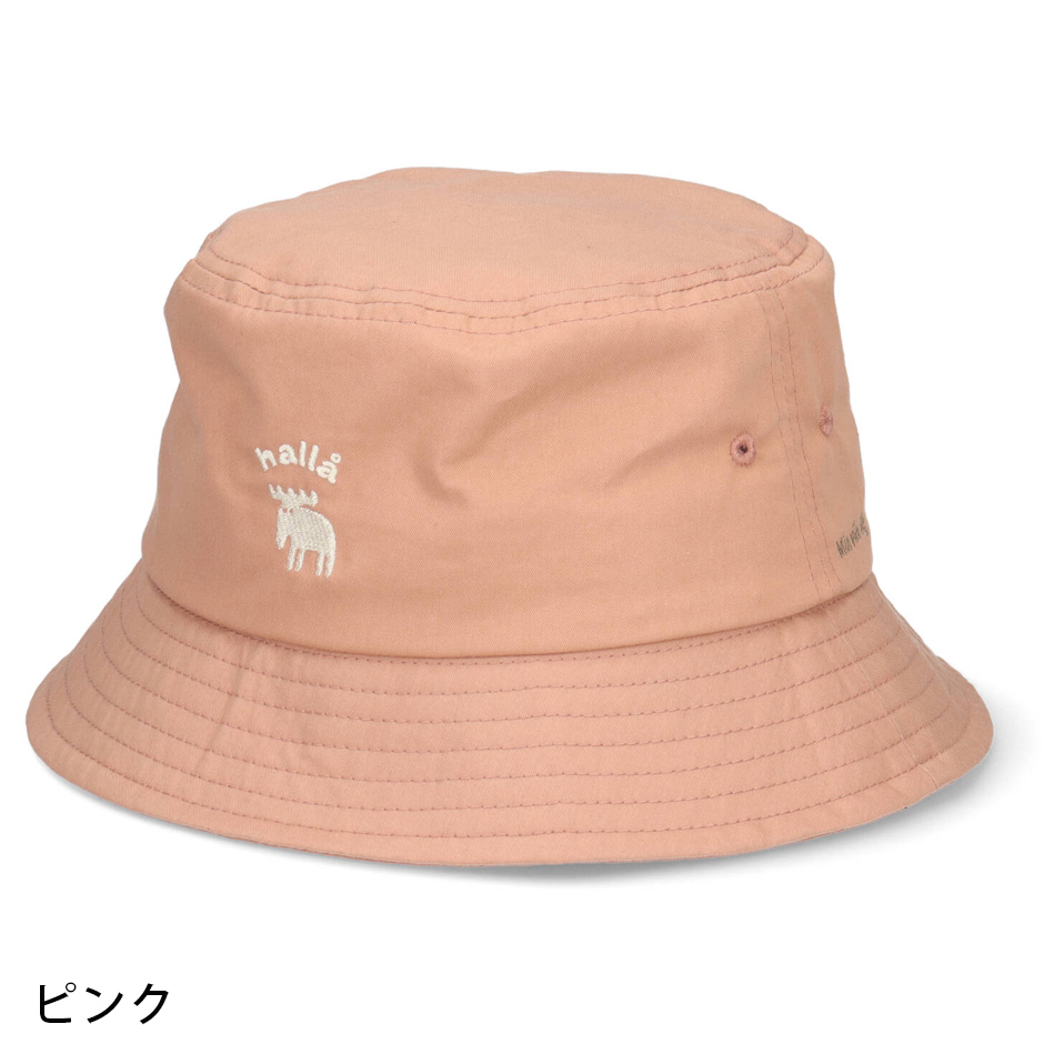 モズ moz ツイル バケットハット バケハ ロゴ 刺繍 帽子 ヘラジカ ハット ブランド MOZ TWILL BUCKET HAT 熱中症対策  日焼け対策 171-0012