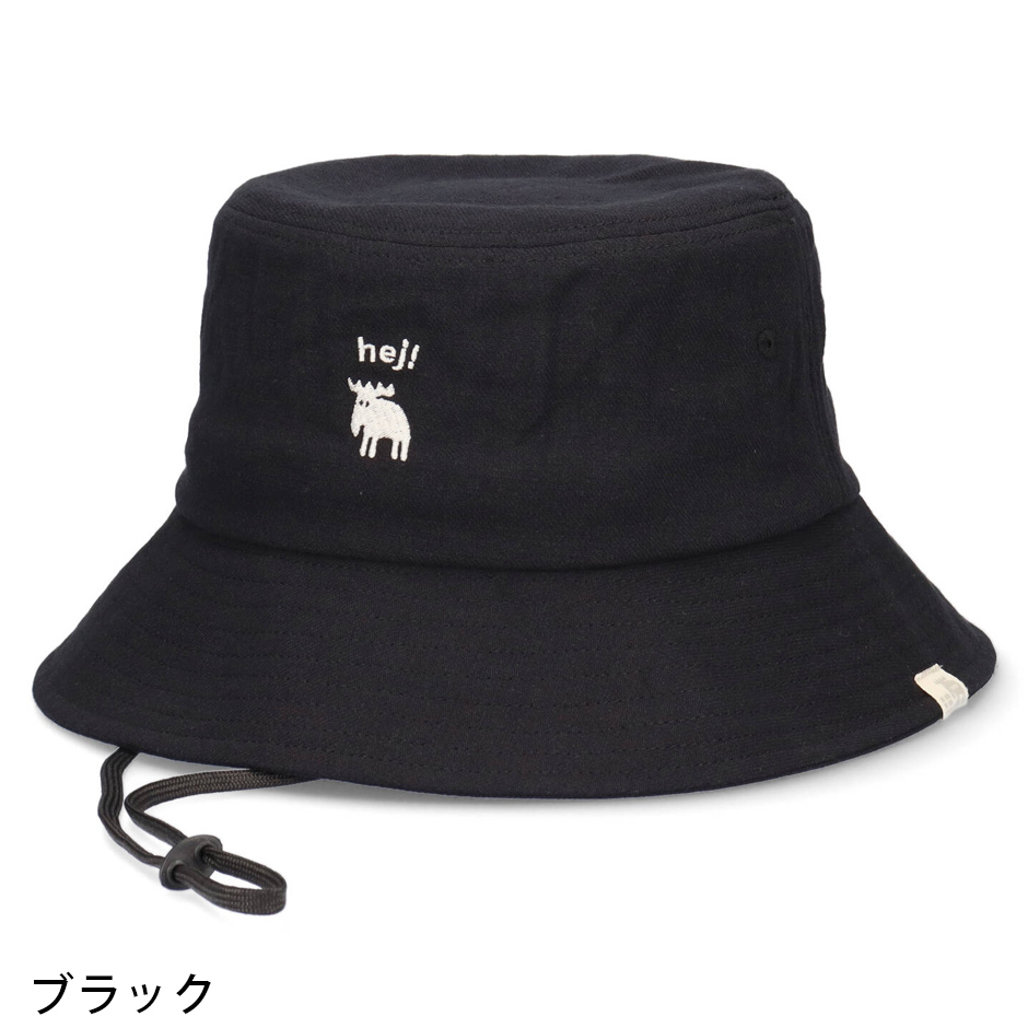 【美品】monzee バケットハット ALMO 帽子 ハット ポケッタブルバケットハット(NEZ) レディース メンズ