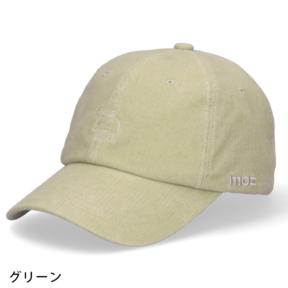 Roy and Mel キャップ moz モズ コーディロイキャップ レディース キャップ ロゴ