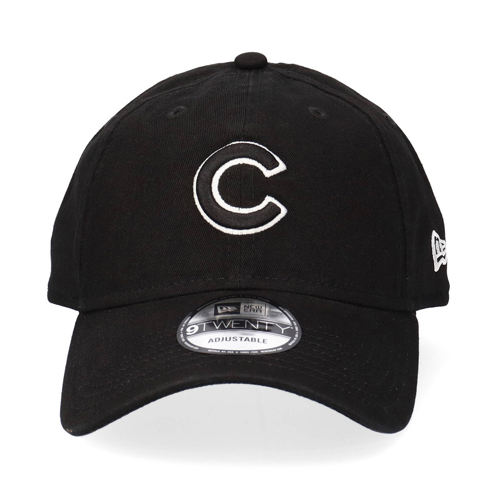 ニューエラ NEW ERA 9TWENTY シカゴ カブス ブラック ローキャップ キャップ 帽子 ロゴ BLACK CHICAGO CUBS  11551602