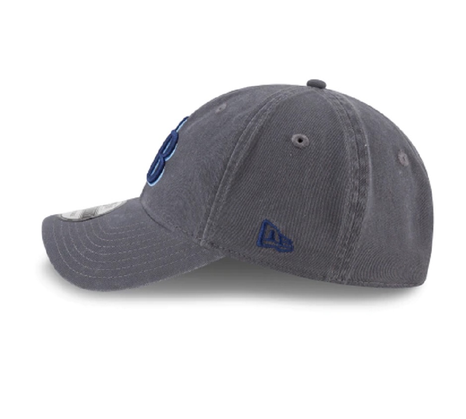 NEW ERA 9TWENTY タンパベイ レイズ グレー ローキャップ キャップ