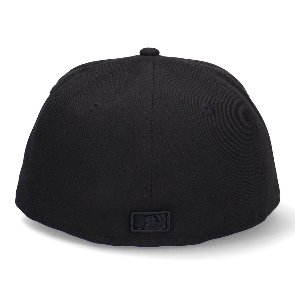 ニューエラ 59FIFTY オールブラック キャップ 5950 帽子 MLB 大きいサイズ NY ヤンキース ホワイトソックス　ブラック ブランド NEW ERA｜inreason｜06