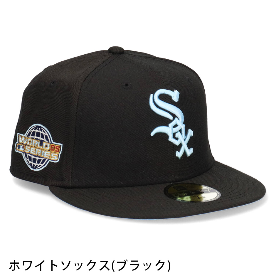 ニューエラ 59FIFTY ワールドシリーズ ワッペン キャップ 帽子 アート 大きいサイズ 5950 ブランド new era フラットバイザー 優勝チーム｜inreason｜23