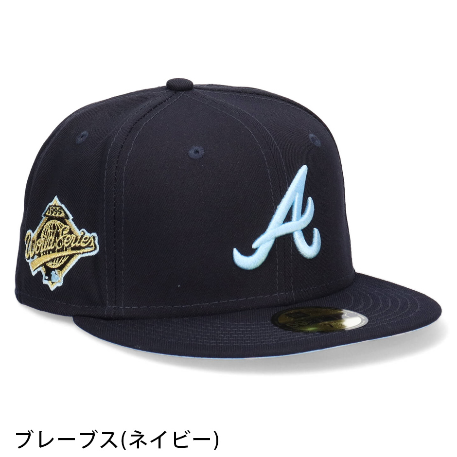 ニューエラ 59FIFTY ワールドシリーズ ワッペン キャップ 帽子 アート 大きいサイズ 5950 ブランド new era フラットバイザー 優勝チーム｜inreason｜15