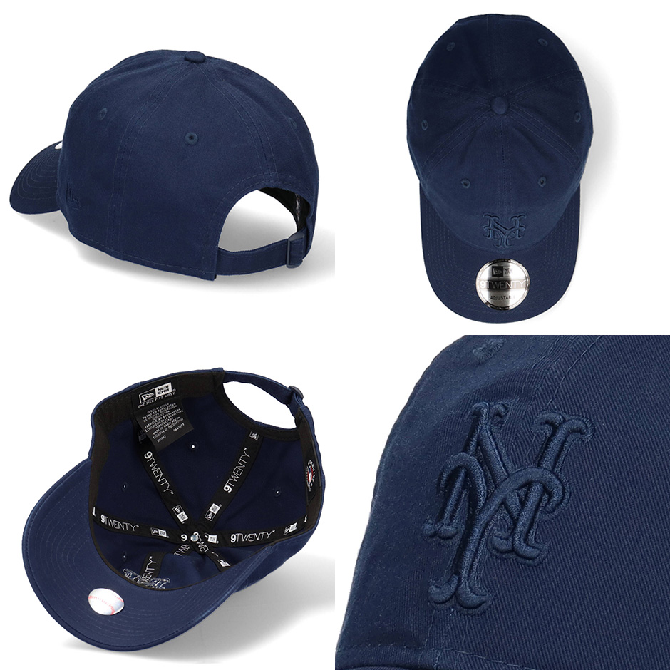NEW ERA ニューエラ 9TWENTY オールネイビー ローキャップ