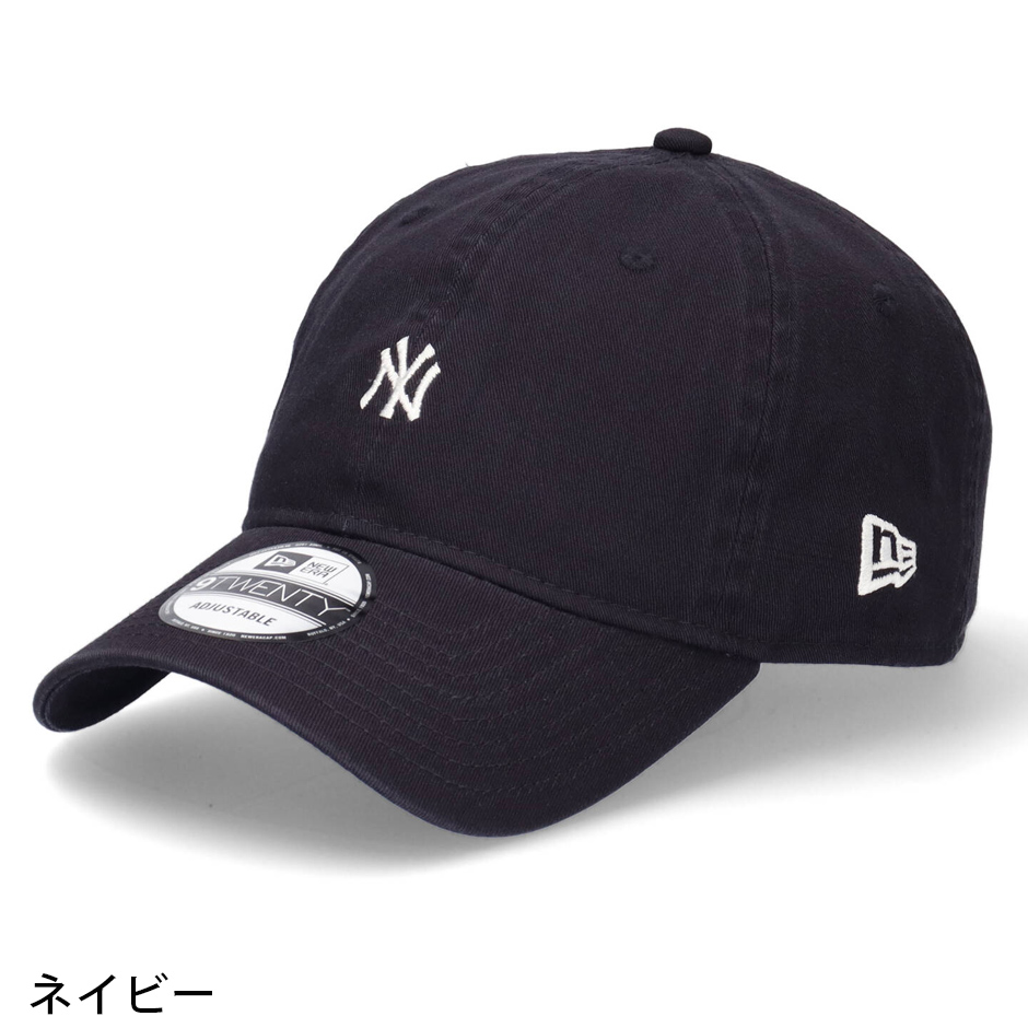 ニューエラ ミニロゴ ベースボールキャップ キャップ 帽子 ニューヨーク・ヤンキース NEW ERA NY ロゴ スモールロゴ YANKEES  9TWENTY 920 シンプル おでかけ