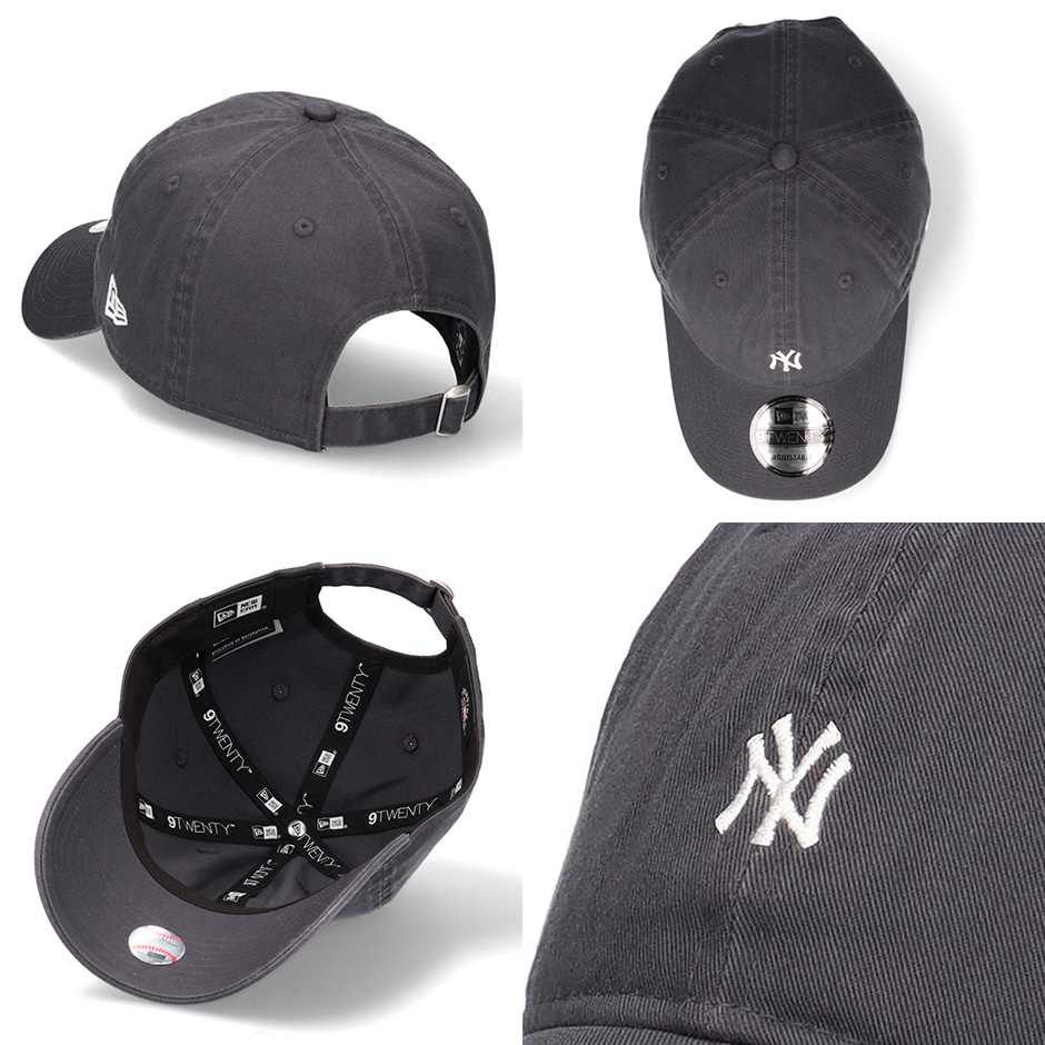 ニューエラ ミニロゴ ベースボールキャップ キャップ 帽子 ニューヨーク・ヤンキース NEW ERA NY ロゴ スモールロゴ YANKEES 9TWENTY 920 シンプル おでかけ｜inreason｜24