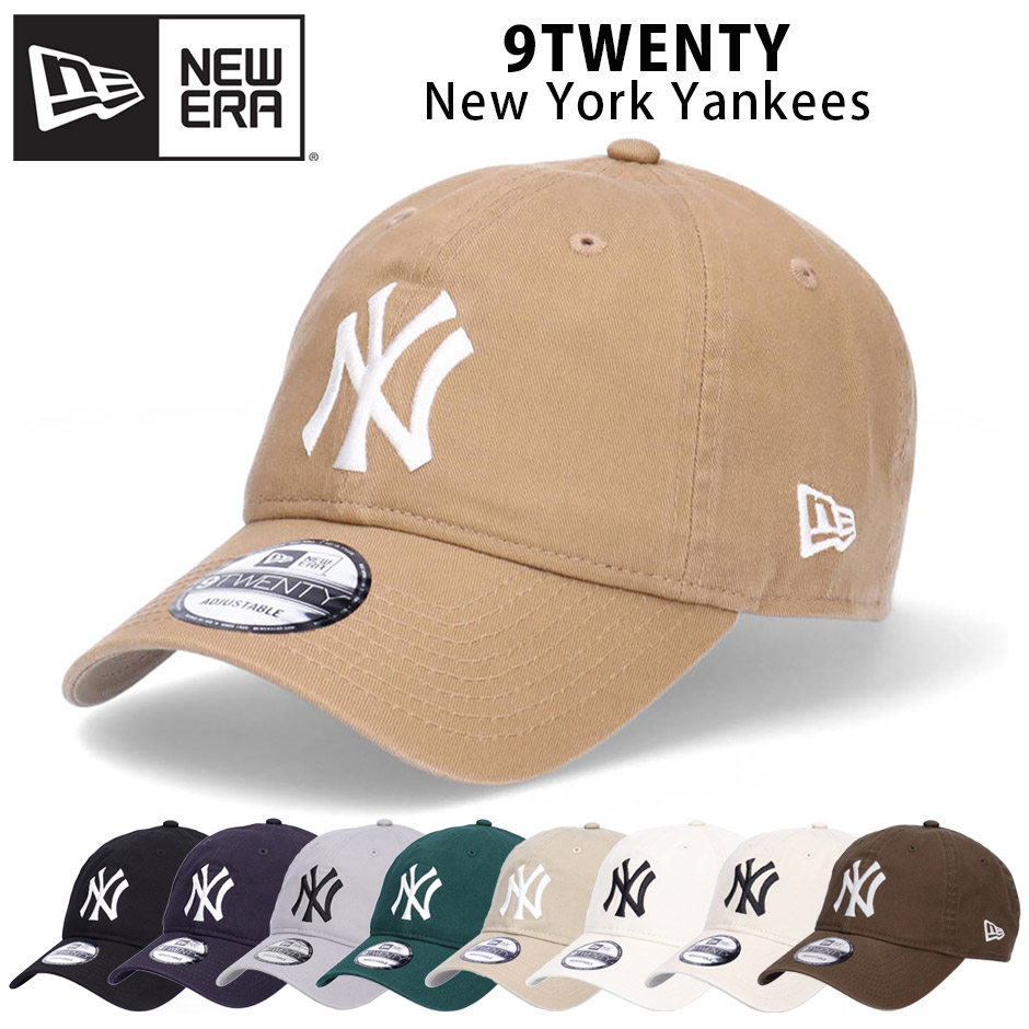 ニューエラ 9TWENTY ニューヨーク ヤンキース NY ローキャップ ベースボールキャップ サイズ調節 NEW ERA ユニセックス new era ブランド｜inreason