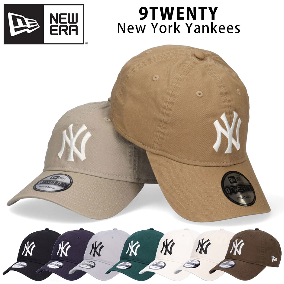 ニューエラ 9TWENTY ニューヨーク ヤンキース NY ローキャップ ベースボールキャップ サイズ調節 NEW ERA ユニセックス new era ブランド おしゃれ｜inreason