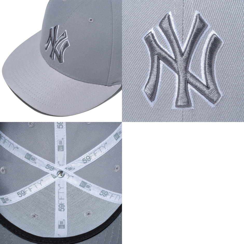 NEW ERA ニューエラ LP 59FIFTY NY ヤンキース ザ グレー