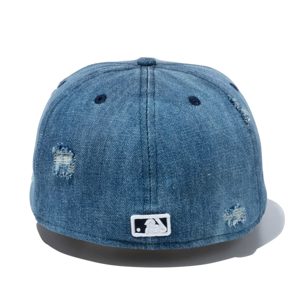 ニューエラ 59FIFTY ダメージ デニム ニューヨーク・ヤンキース キャップ ウォッシュド NEW ERA DENIM ダメージ加工  デニムキャップ ブランド 5950