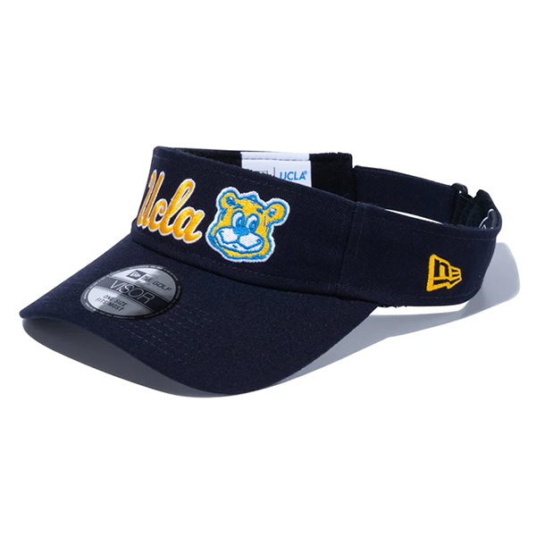 ニューエラ ゴルフ UCLA ジョー サンバイザー SUN VISOR スポーツ コラボ サイズ調節可能 ブランド 熱中症対策 日焼け対策 UV対策 日よけ GOLF JOE　バイザー｜inreason｜03