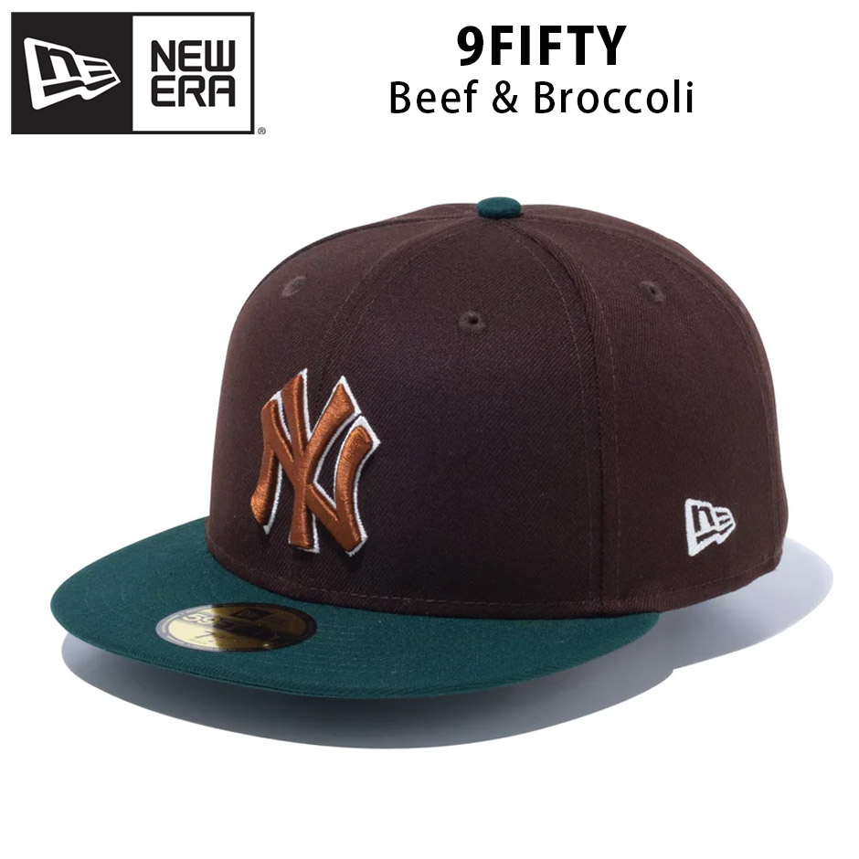 ニューエラ 59FIFTY ビーフ アンド ブロッコリー NY ヤンキース キャップ 帽子 大きいサイズ 5950 NEW ERA ブランド new  era Beef&Broccoli Cap 13750714 : ned-13750714 : INREASON - 通販 - Yahoo!ショッピング