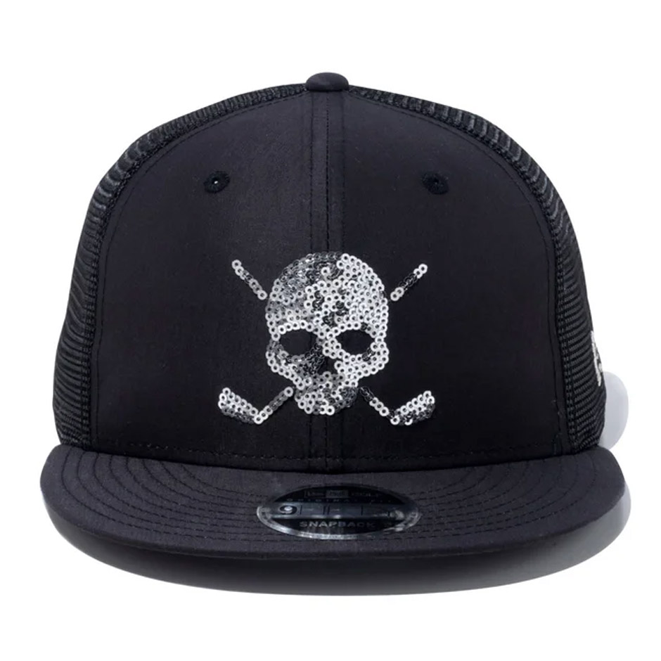 NEW ERA（ニューエラ） ゴルフ 9FIFTY スカル メッシュキャップ ドクロ