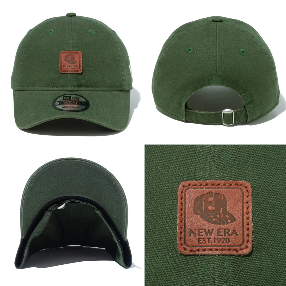 NEW ERA ニューエラ キャップ 9TWENTY レザーパッチ : ONSPOTZ