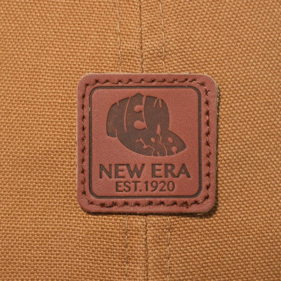 ニューエラ レザーパッチ ダックキャンバス キャップ 9TWENTY 帽子 サイズ調節可能 920 ブランド 大人 ユニセックス シンプル New Era Leather Patch｜inreason｜12