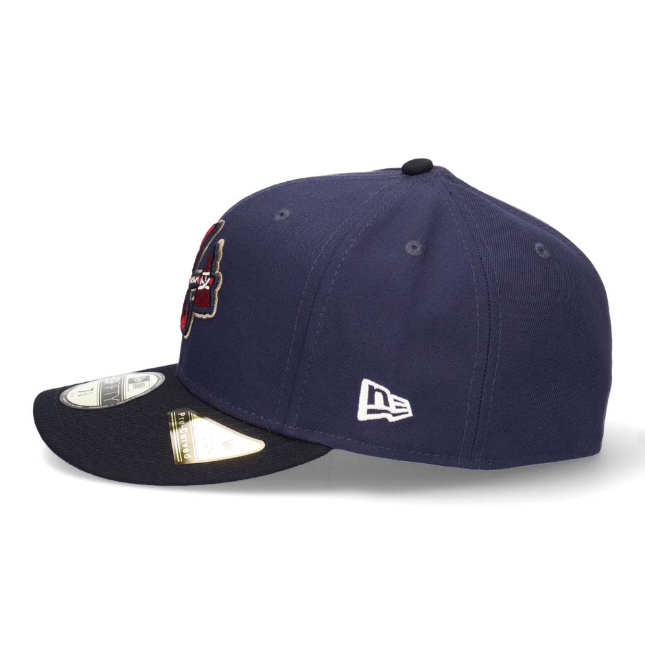 ニューエラ PC 59FIFTY スター ストライプ キャップ アトランタ ブレーブス プリカーブバイザー 帽子 星条旗 アメリカ国旗 NEW ERA  メジャーリーグ MLB