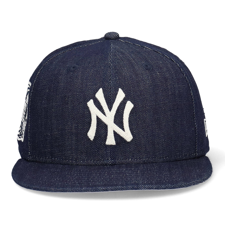 ニューエラ 59FIFTY デニム サブウェイシリーズ キャップ NY ヤンキース メッツ ワールドシリーズ 帽子 大きいサイズ ブランド 5950  NEW ERA