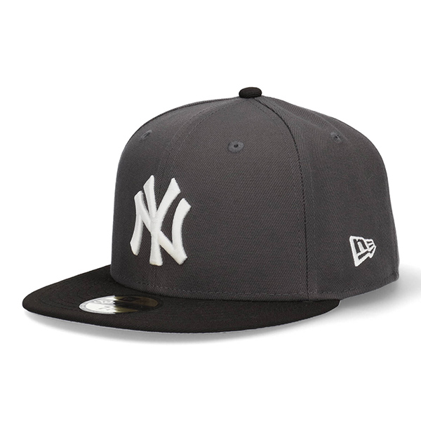 ニューエラ 59FIFTY シャドウ ニューヨーク ヤンキース キャップ NY 帽子 グラファイト ...