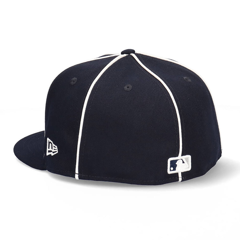 ニューエラ パイピング ニューヨーク ヤンキース キャップ 59FIFTY NY 帽子 大きいサイズ ブランド 5950 NEW ERA NEW  YORK YANKEES CAP MLB メジャーリーグ