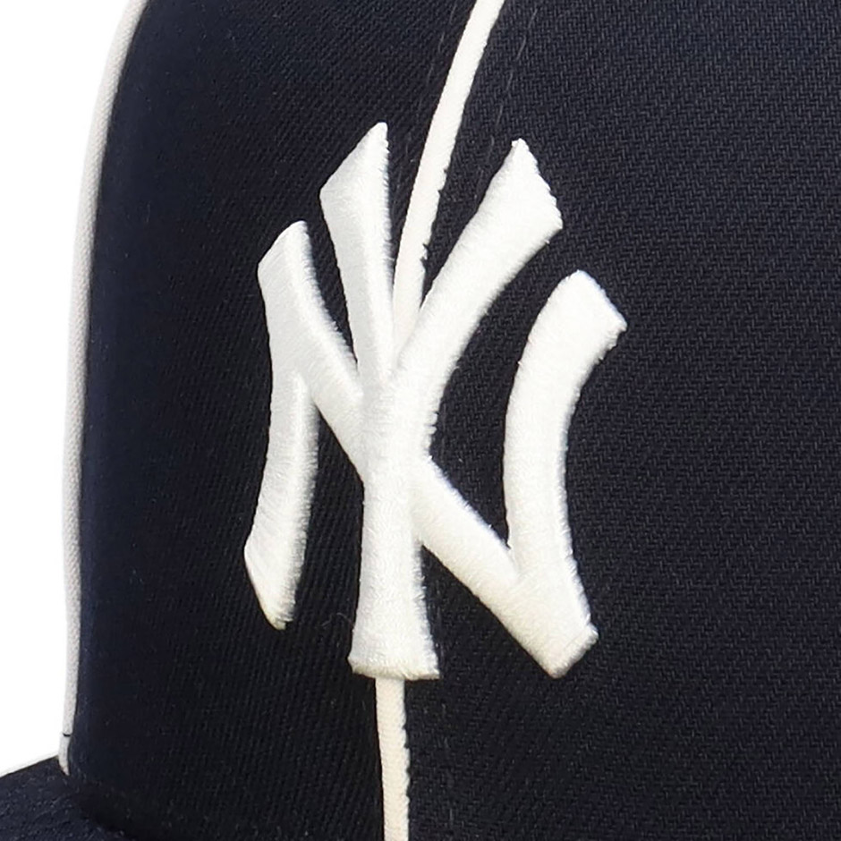 ニューエラ パイピング ニューヨーク ヤンキース キャップ 59FIFTY NY 帽子  大きいサイズ ブランド 5950 NEW ERA NEW YORK YANKEES CAP MLB メジャーリーグ｜inreason｜21