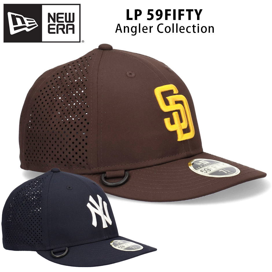 ニューエラ アウトドア LP 59FIFTY キャップ NY ヤンキース パドレス 帽子 大きいサイズ ブランド ロープロファイル 吉田兄弟  吉田ブラザー フィッシング 釣り