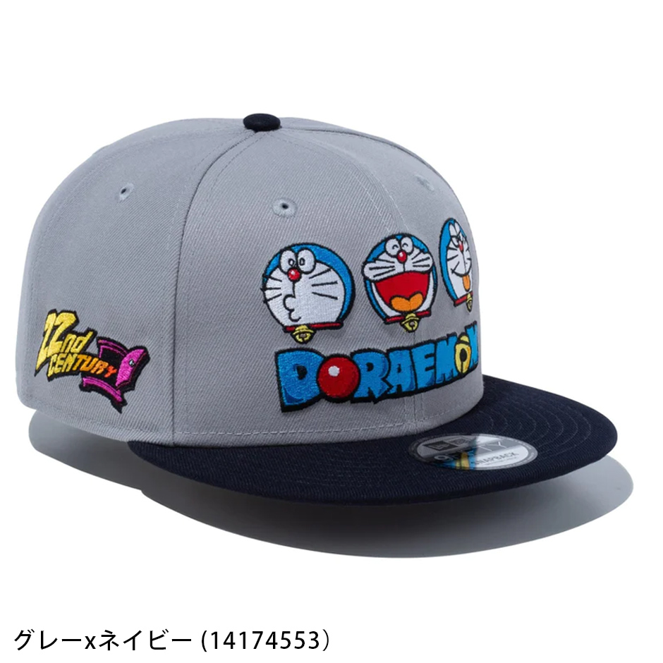 ニューエラ ドラえもん サイドパッチ キャップ NEW ERA 9FIFTY 950 サイズ調節可能 フラットバイザー 帽子 new era ユニセックス コラボ 14174553｜inreason｜04